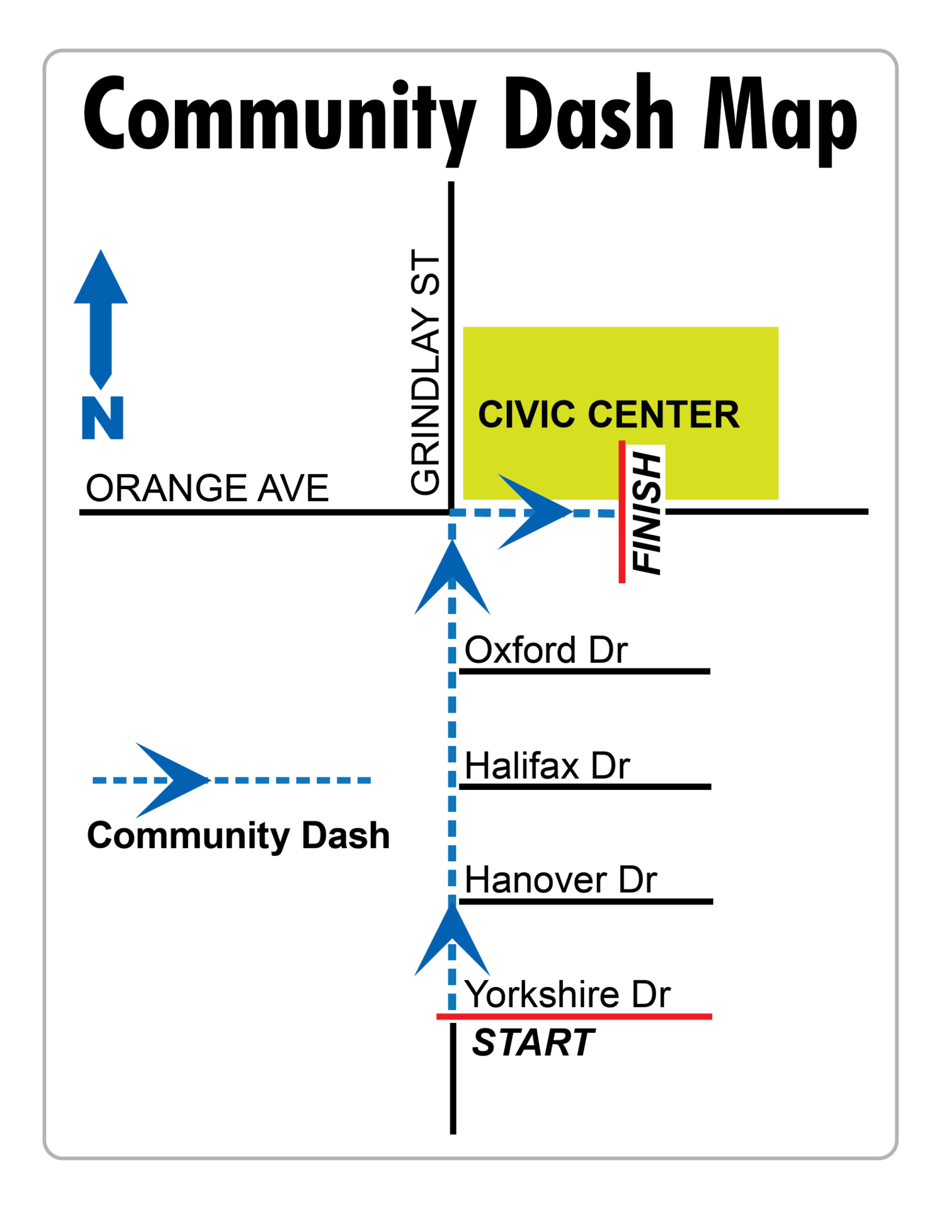 Family Dash Map graphic