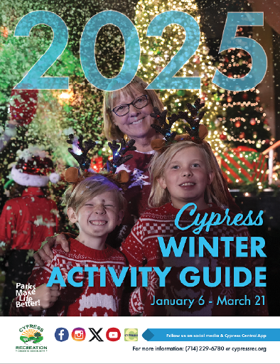 2024 Winter Activity Guide Cover