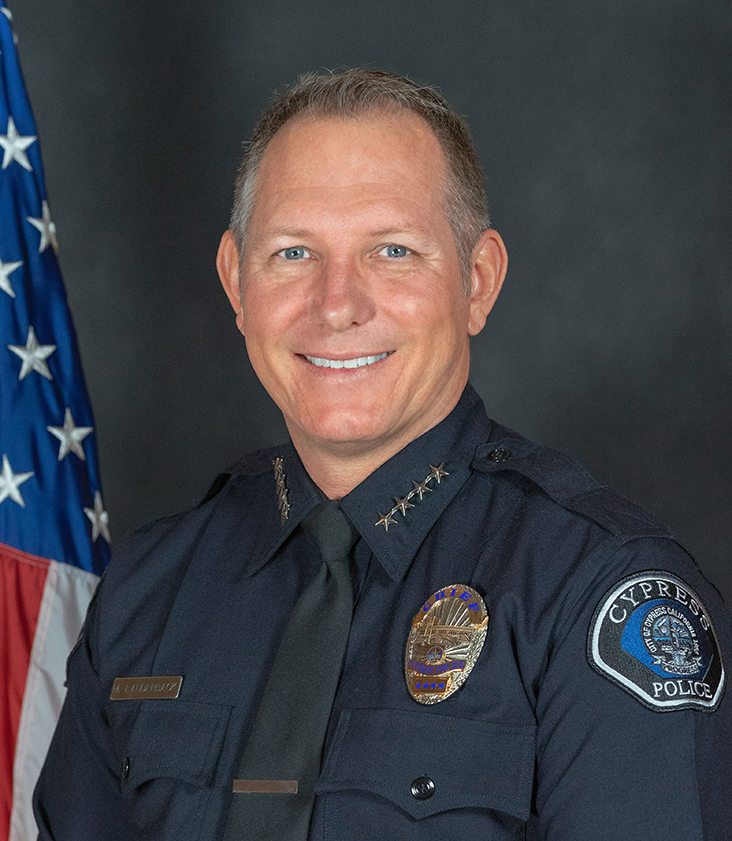 Cypress Chief of Police Mark Lauderback